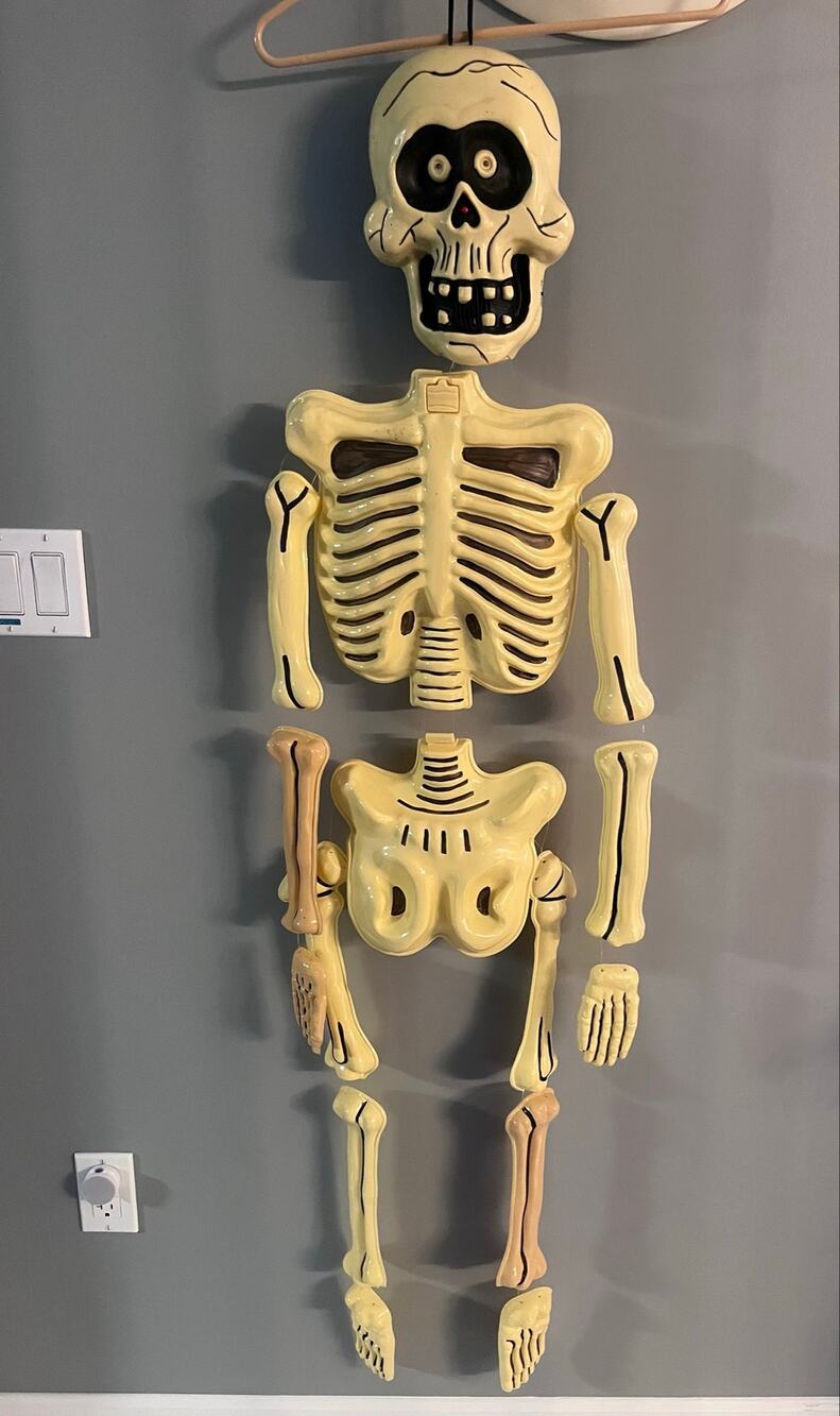 Huge Hanging Skeleton